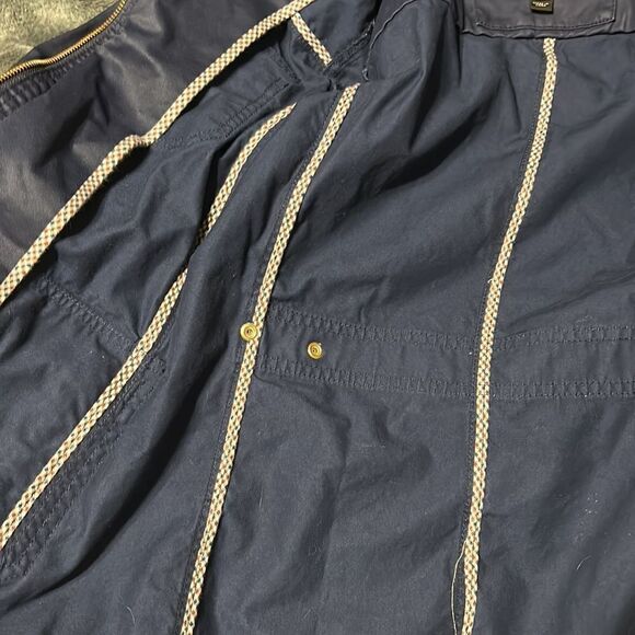 J.Crew THE Relaxed Boyfriend DOWNTOWN FIELD JACKET Navy Blue - Picture 10 of 11
